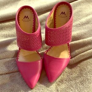 Pink Pointed Toe High Heels